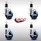 Service Caster 4'' SS Solid Poly Swivel 1-1/2'' Expanding Stem Caster Set with Brake, 4PK SCC-SSEX20S414-SPUS-TLB-112-4 - alternate 4
